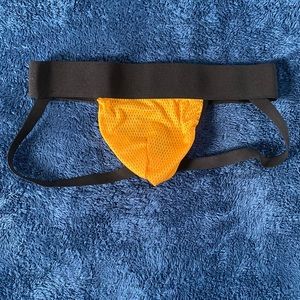 Yellow Mesh Jockstrap - XL